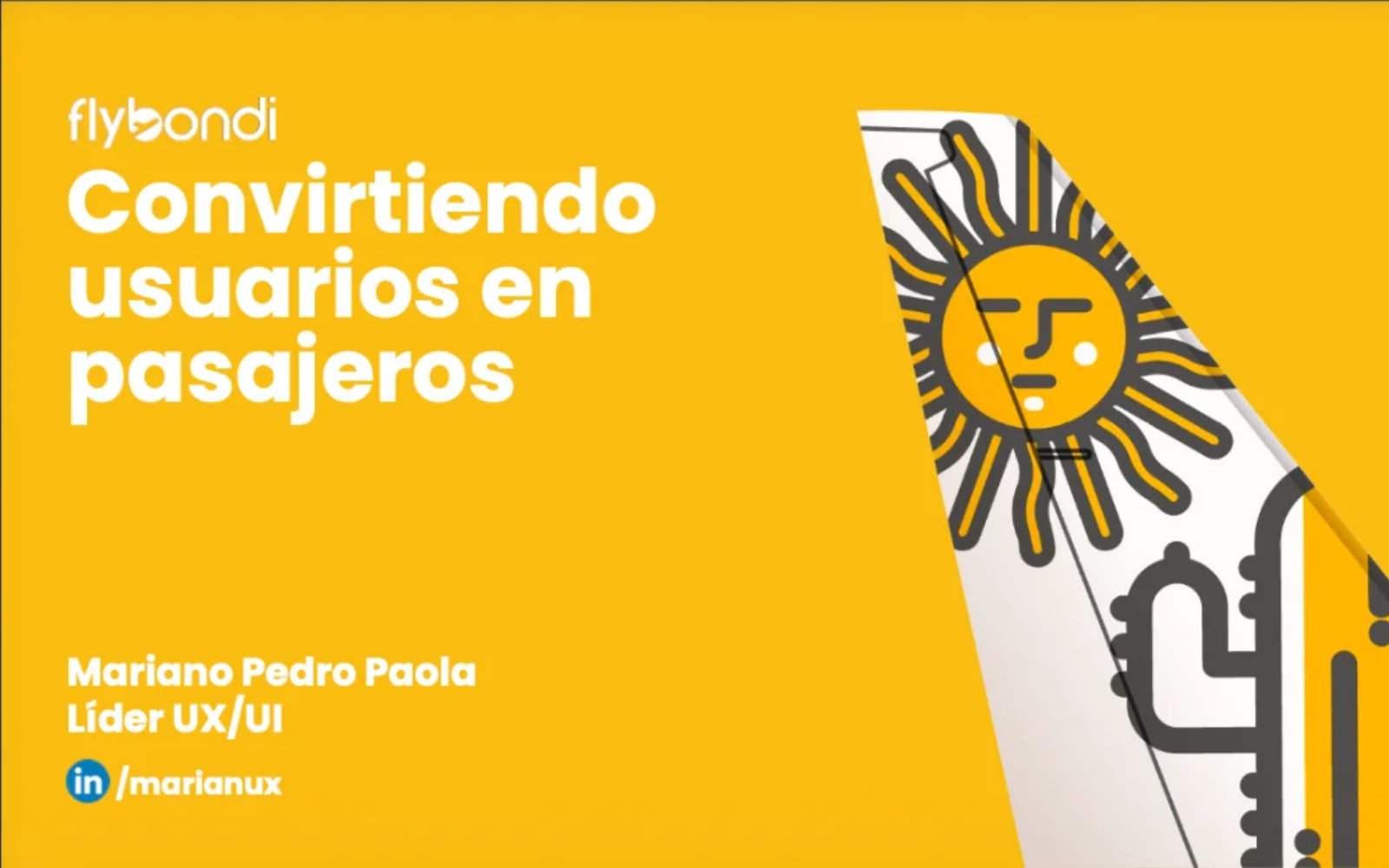 Captura de Convirtiendo usuarios en pasajeros